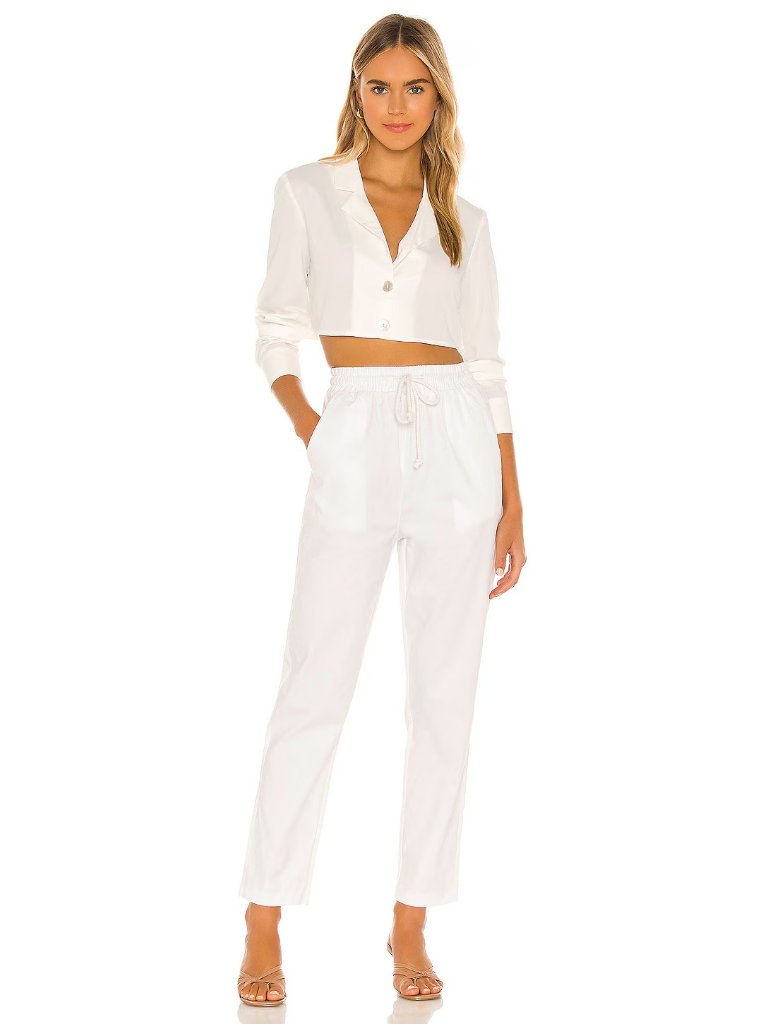 Sndys Lori Pant In White — image 4 of 4